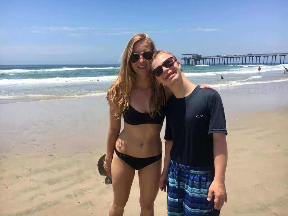 Julia and Michael at Beach